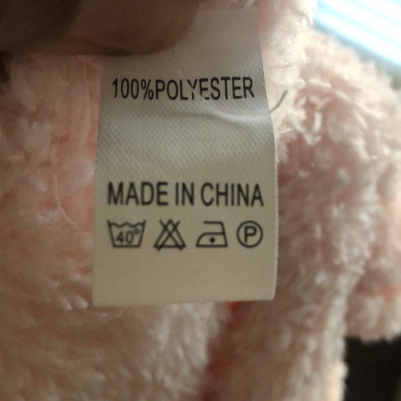 Sold on Ebay Pink Teddy Bear Hoodie Sweatshirt - Picture 5 of 6